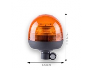 Csőreszerelhető LED-es villanólámpa 12/24V
