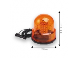 Mágnestalpas LED-es villanólámpa 12/24V