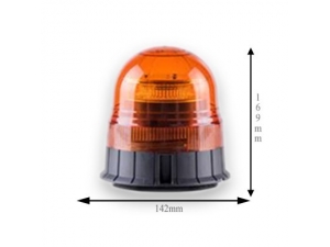 Mágnestalpas LED-es villanólámpa 12/24V
